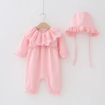

Baby girl suit cotton romper spring and autumn onesie ins hot sale factory outlet