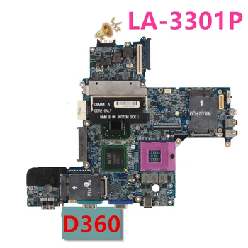 

New Notebook Motherboard For DELL Latitude PP18L D630 For 0DT781 LA-3301P DDR2 Intel