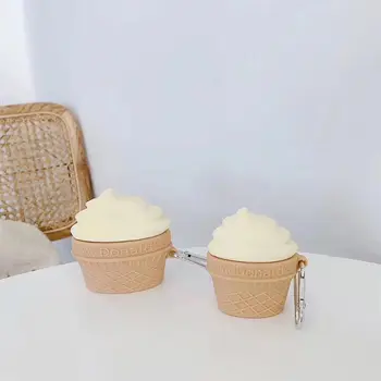 

Silicone Case Cute Ice Cream for Airpods Pro TWS Bluetooth Earphone