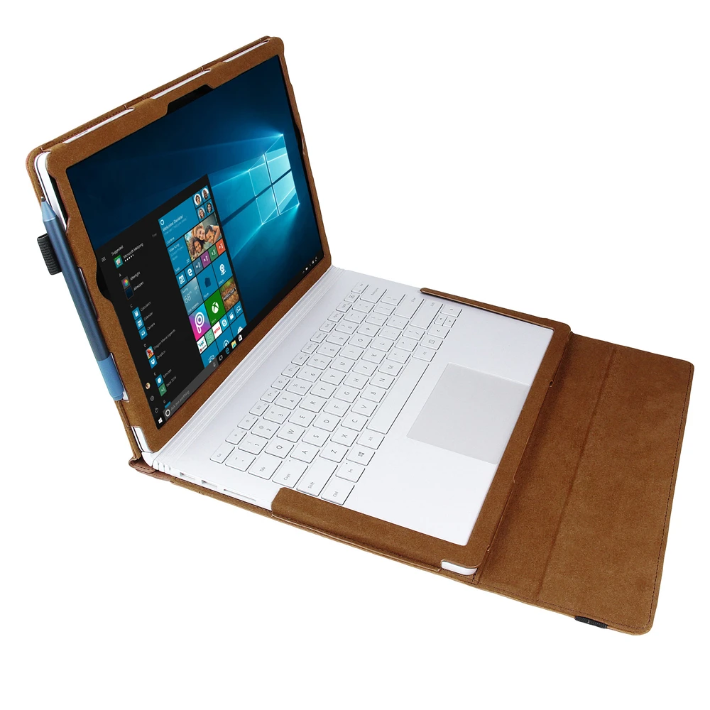 Чехол для ноутбука microsoft Surface Book 2 13 5 дюймов/15 дюймов кожаный съемный защитный флип