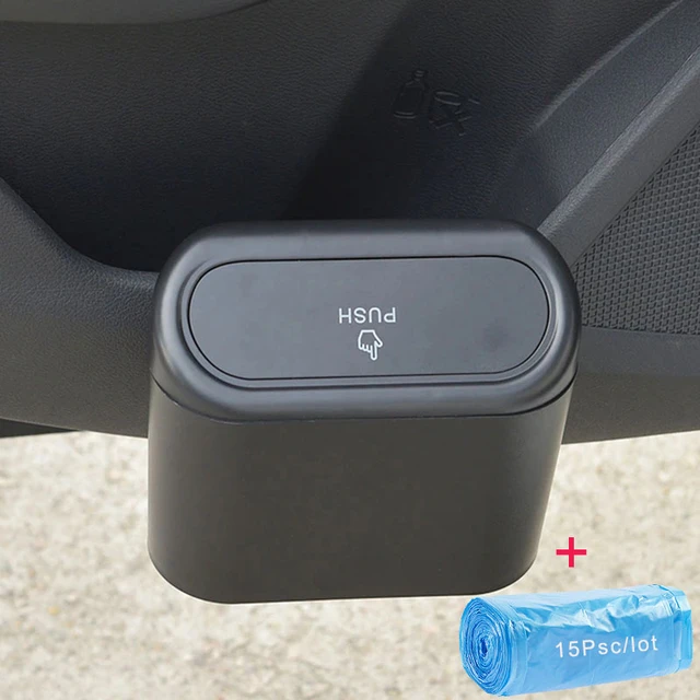 Car Seat Back Trash Holder Container Portable Cars Auto Garbage Bin Bag  Waste Bins Cleaning Tools Accessories Poubelle Voiture - AliExpress