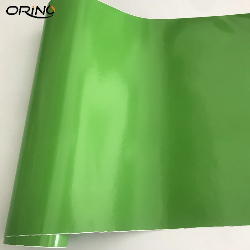 Apple Green Gloss Vinyl Wrap Sticker-1
