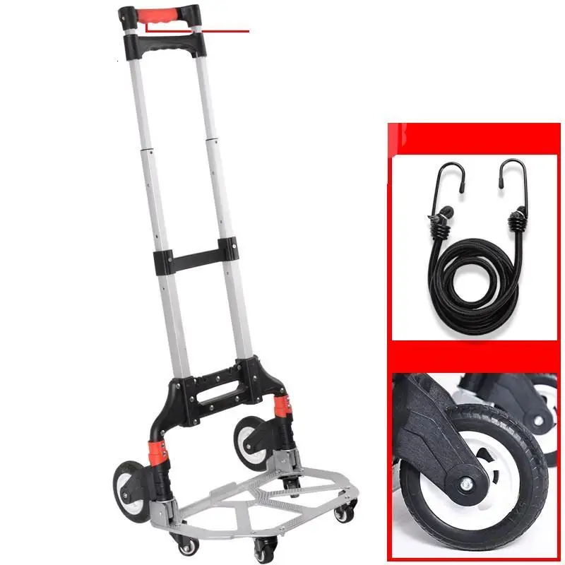 Барный Plegable Carello Carro Compra кухонный стол De Courses Avec Roulettes Mesa Cocina Chariot Roulant Тележка для покупок - Цвет: Version B