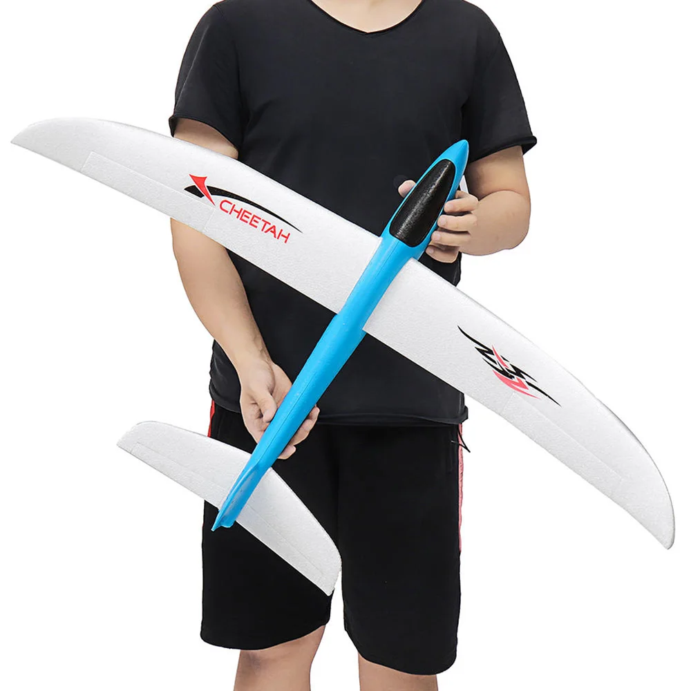 

100cm Wingspan Hand Throwing Plane Fixed Wing DIY Racing Airplane High-performance Plane Outdoor Sports Toys Great Gift for Kids