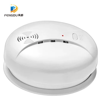 

High Quatity 433MHZ Wireless Fire Alarm Sensor Fire Protection Smoke Detector for Indoor Kitchen Home Alarm Security System