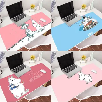 

MaiYaCa cute hippo Moomin Pikku gamer play mats Mousepad Gaming Mouse Pad Large Deak Mat 900x400mm for overwatch/cs go