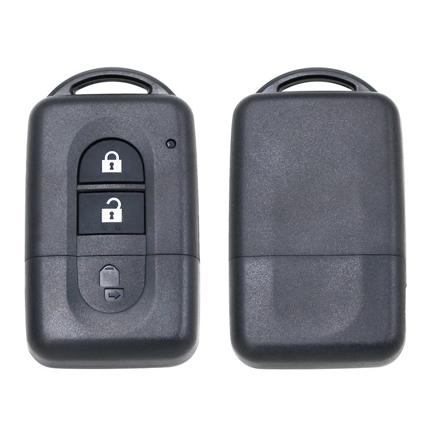Remote key Shell Case Fob 2 Button For Nissan Micra X-trail Qashqai Juke Duke Pathfinder Note With Uncut Key Blade