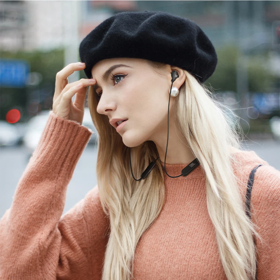 JBL C125BT Wireless Bluetooth Earphone Sports Running Bass Sound Magnetic Headset 3 Button Remote With Mic for iPhone Android