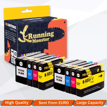 

8pcs compatible For hp 932 933 XL 932XL Ink Cartridge for HP Officejet 6100 6600 6700 7110 7610 7612 printer
