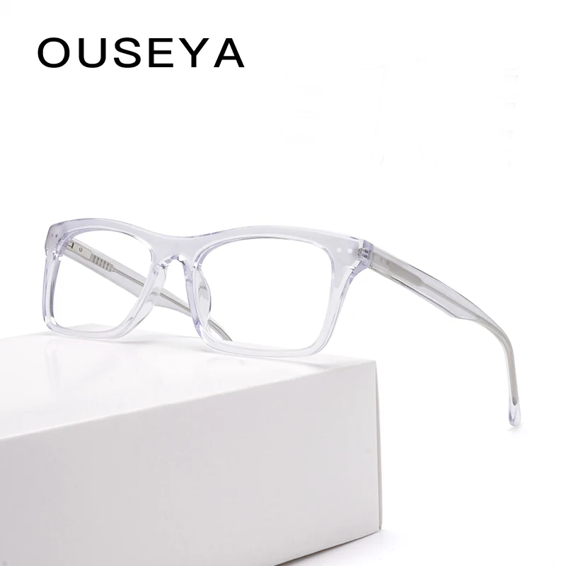 Мужские очки, оправа, прозрачные женские очки, оптическая близорукость, декоративная, без градусов, модная оправа для очков#17511