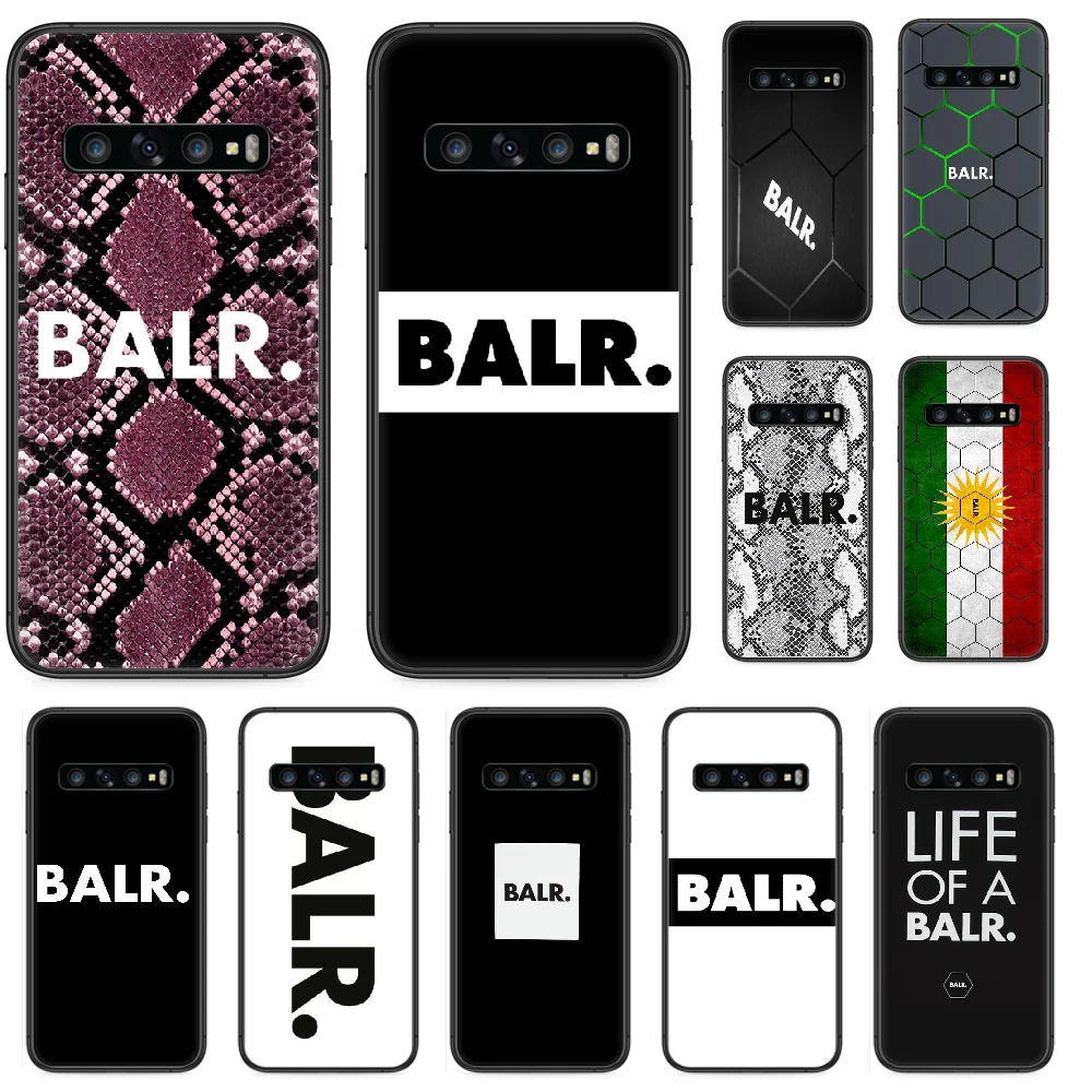Life Of A BALR чехол для телефона Samsung Galaxy S 10 20 3 4 5 6 7 8 9 Plus E Lite Uitra черный Чехол