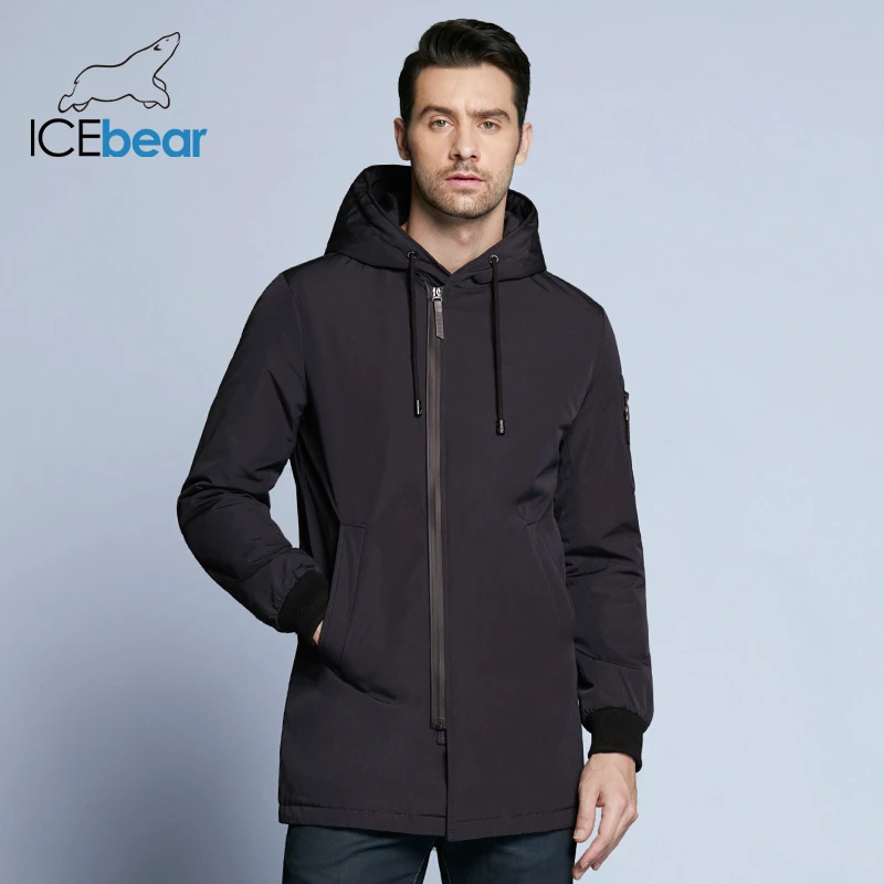 ICebear 2019 new autumn men's coat clothing fashion man jacket diagonal placket hooded design high quality clothing MWC18031D ICebear 2019 new autumn men's coat clothing fashion man jacket diagonal placket hooded design high quality clothing MWC18031D