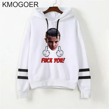 

Stranger Things Season 3 Harajuku Warm Hoodie Women Ullzang Eleven Upside Down Funny 90s Sweatshirt Graphic Fashion Hoody Female