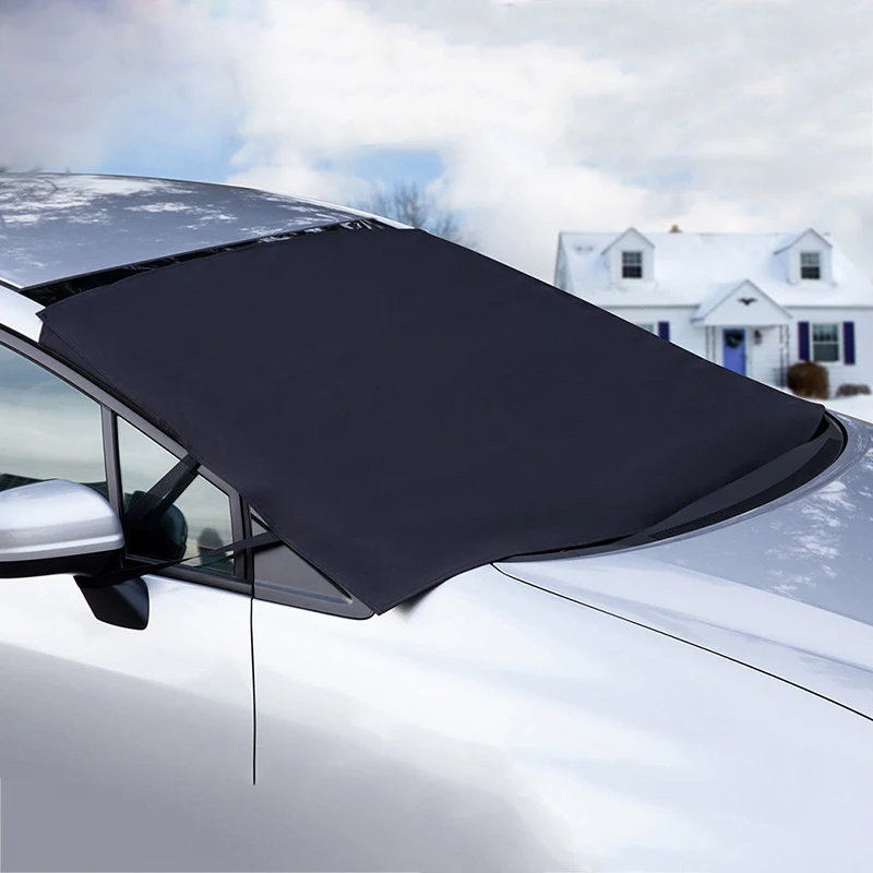 Водонепроницаемый пылезащитный авто внедорожник лобовое стекло снег Защита от солнца тент защитный щит лобовое стекло крышка
