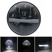 5,75 дюймов комплексный отражатель светодиодный фонарь для спортстеров, Dynas, индийских скаутов Мотоциклов Чоппер Suzuki Kawasaki мотоциклов