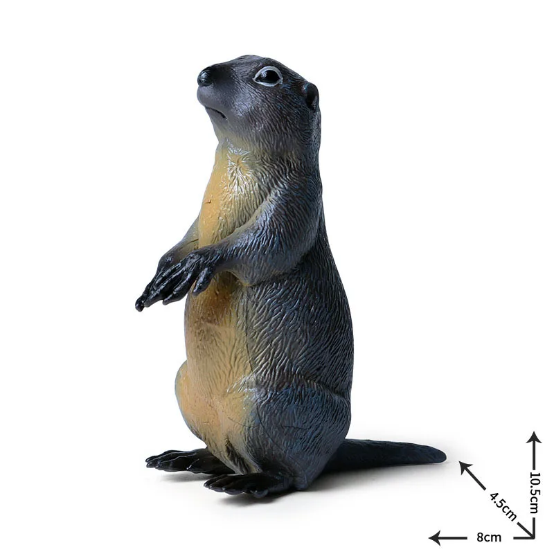 Светло-зеленый Super Earth Digger Animal Marmot пластиковая фигурка модель восхитительная Дикая жизнь образовательный подарок на день рождения для подростка коллекция игрушек - Цвет: Светло-зеленый