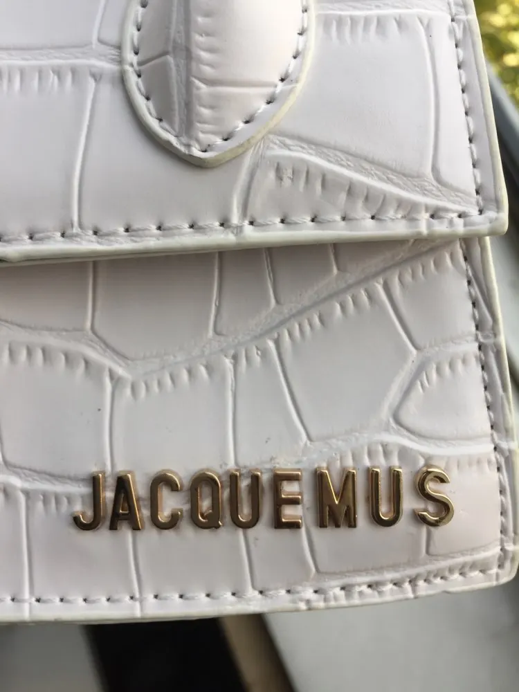 Сумка Jacquemus, мини сумка, женская сумка, известный бренд, дизайнер Lxuury, крокодиловый узор, сумочка из искусственной кожи, сумка через плечо