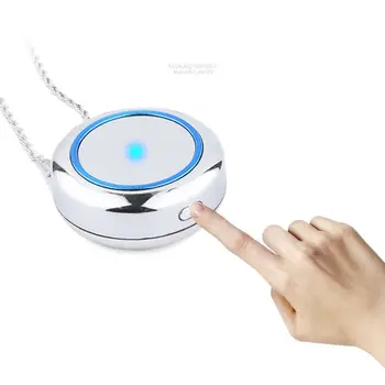 

Air Purifier USB Portable Wearable Necklace Negative Ionizer Anion Air Cleaner
