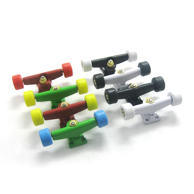 4Pcs/Set New Urethane CNC Bearing Wheel For Wooden Fingerboard Wheels Arrivals Professional PU+Metal roda skate accesorios 6