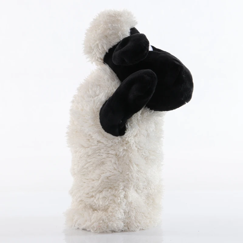 25cm Animal Sheep Hand Puppet Goat Plush Toys Baby Educational Hand Puppets Cartoon Pretend Telling Story Doll Toy for Children