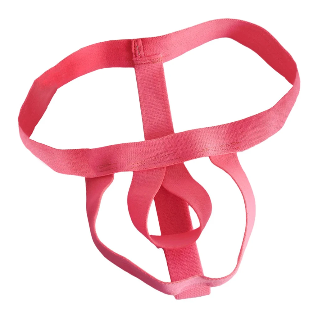 Sexy T-back Design String Thong Underwear  for Men Stretchy Open Pouch Rings G-Strings & Thongs Stretchy Jockstrap Underwear