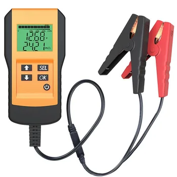 

Battery Analyzer Diagnostic Tool Voltage Portable Lead Acid LCD Display CCA Car Ohm Tester Digital Charging System 12V Accurate