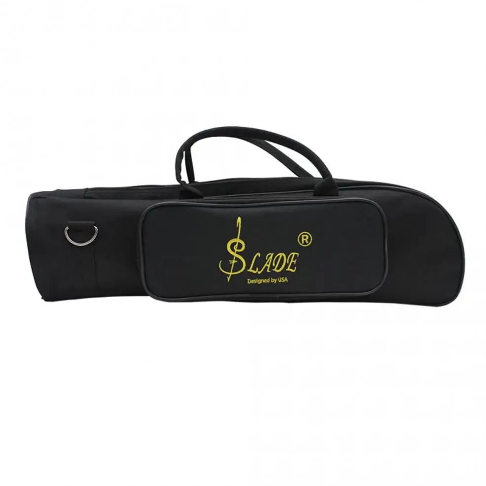 Bolsa de Trompete Bolsa de Nylon Macia de Algodão com Zíper Slade Profissional Duplo Durável Design 3 Cores Opcionais Elegantes Simples - Image 3