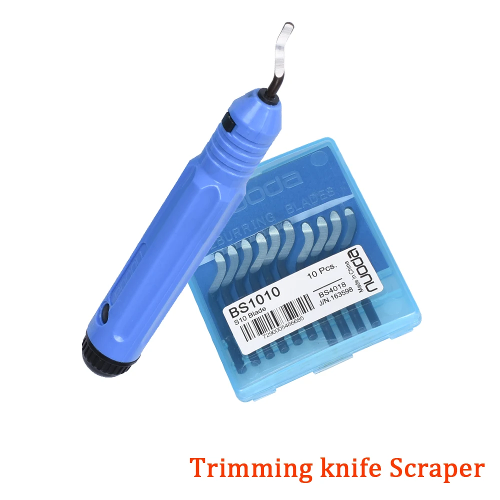 

3D Printer Trimming knife Scraper Edge Cutter Trimmer Tool Kit Model Deburring For PLA PETG ABS Filament Blades Stainless Steel