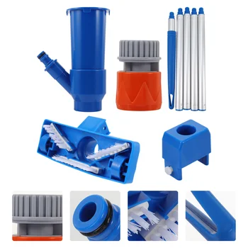 

1 Set of Pool Cleaning Tool Practical Lightweight Exquisite Useful Dirt Absorption Kit Vacuum Cleaning Brush Cleaning Tool for H
