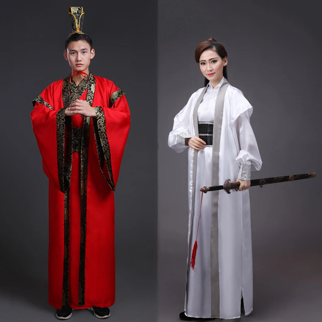

Chinese Cosplay Women and Men Tang Dynasty Carnival Costumes for Men Adult Disguise Halloween Costumes for Couples