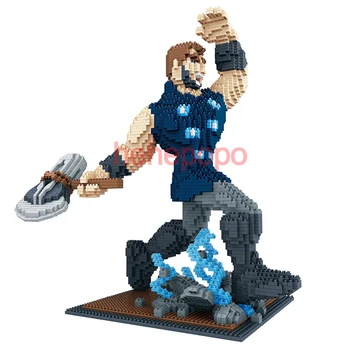 

8831-3 3250pcs+ Thor Big Size Building Block Super Hero Model Cartoon Auction Figures Blocks for Children Gifts