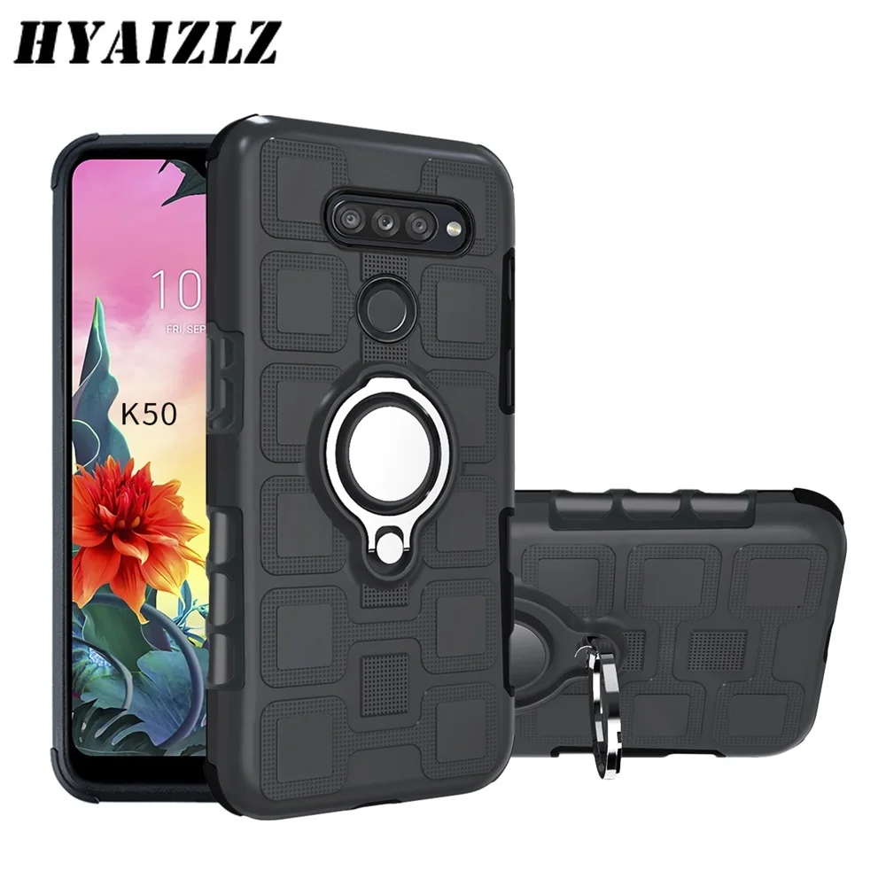 Автомобильный Магнитный чехол для телефона LG K50 Q60 K40 K12 K10 Pro Q7 + Q8 Q6 Stylo 5 V30 Q Stylus 4