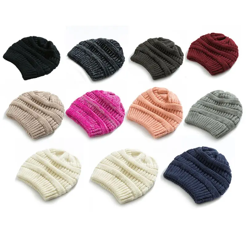 Однотонные шапки унисекс на осень и зиму, мягкие теплые вязаные шапки для мужчин и женщин, шапки с черепом s