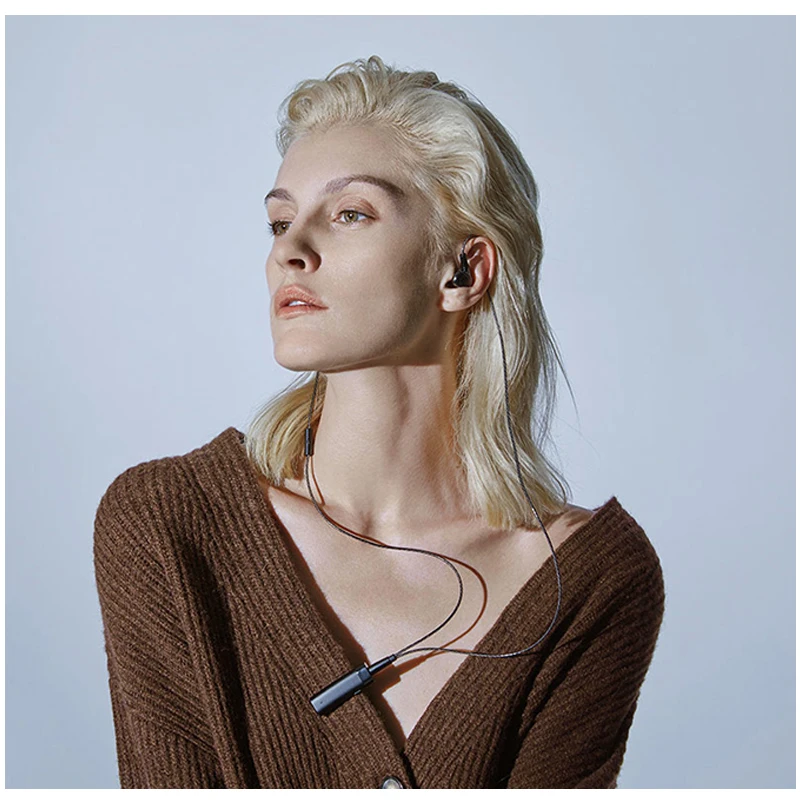 Xiaomi Hybrid Technology Four Units Audiophile Headphones Type C 3 5mm Bluetooth wired LDAC Hi Res Audio Earbuds with Microphone