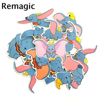 

12sets Dumbo elephants 16pcs/set anime animals 90s Stickers packs anime paster cosplay scrapbooking diy phone laptop decoration