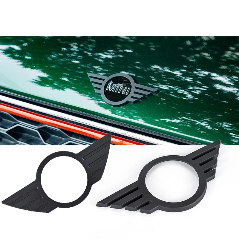 

ABS stoving varnish Colour Car Logo Front Bonnet Hood Rear Trunk Tail stickers for Mini Cooper F54 F55 F56 F57 F60 R60 R61