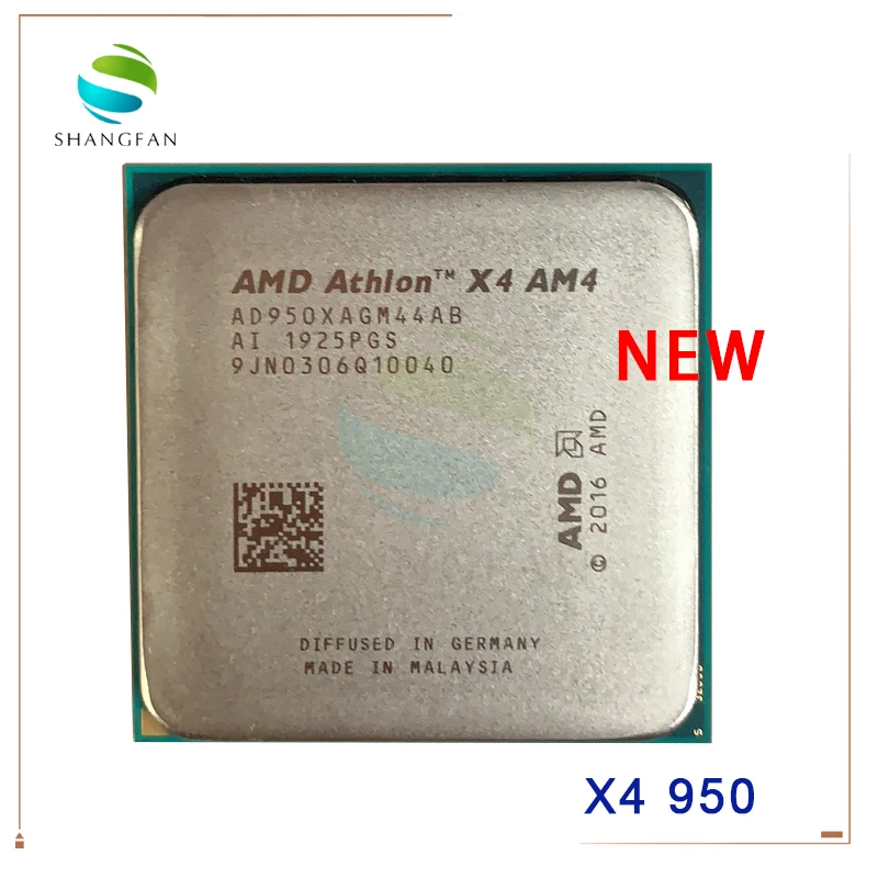 Процессор AMD Athlon X4 950 3 5 ГГц четырехъядерный четырехпотоковый 28 нм 65 Вт YD950XAGM44AB