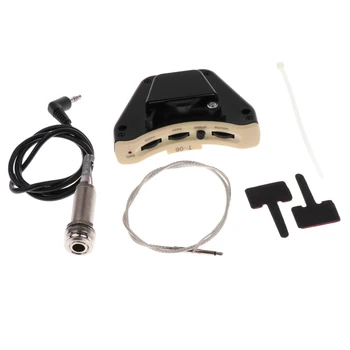 

Volume Tone Sound Hole Preamp Pickup Endpin Jack Kit For Acoustic Guitar