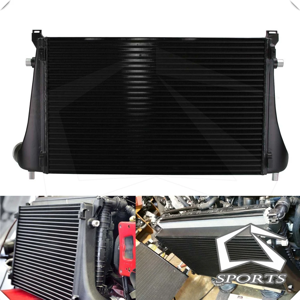 Подходит для VW MK7 GTI Golf R VAG 1 8 T 2 0 8V A3 S3 EA888 70 мм тюнинг интеркулер| |