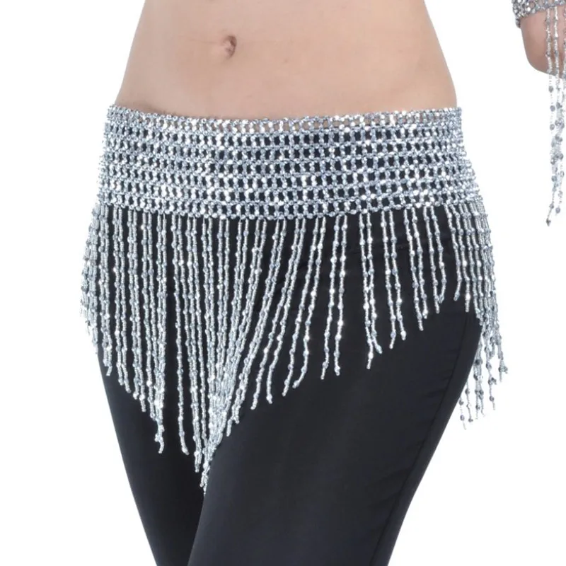 Представление этнический танец живота хип шарф талия ювелирное изделие
