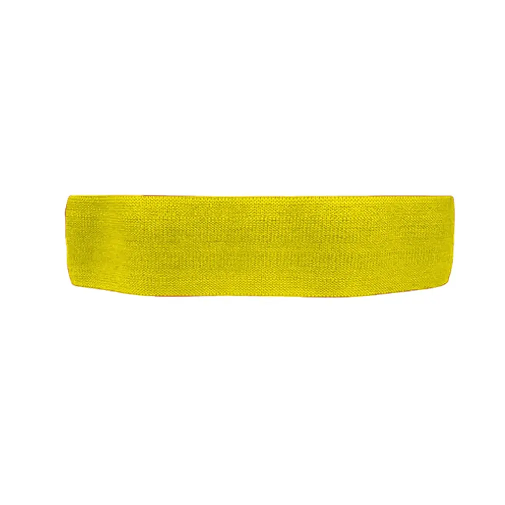 Yellow L Противоскользящие хлопковые набедренные Эспандеры для упражнений для йоги, растяжки, тренировок, фитнеса, тренировок - Цвет: Yellow L