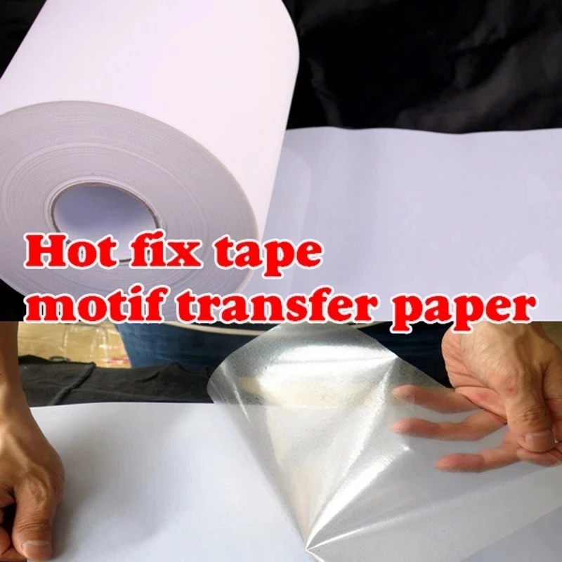 50CM Thermal Heat Transfer Film Hot Fix Paper Tape Iron on Garment Tools Craft 