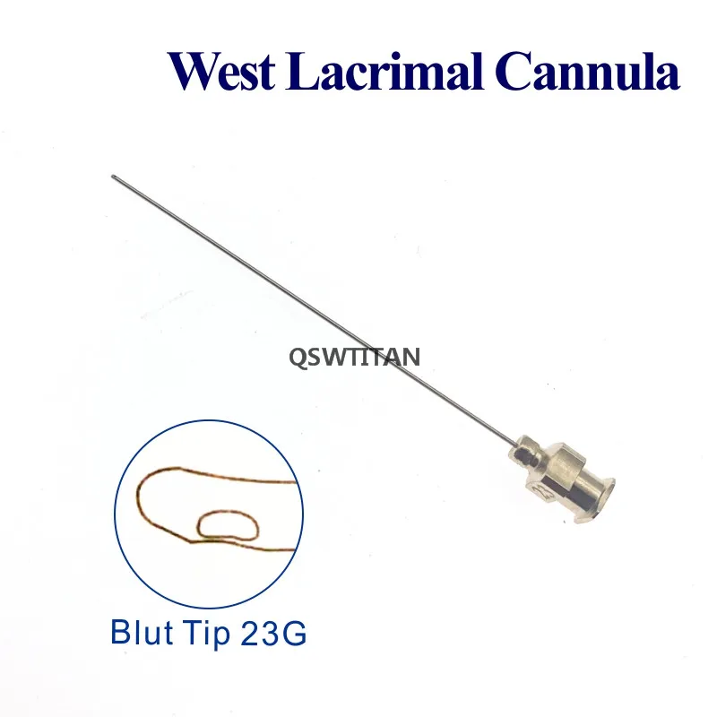 

1pcs new West Lacrimal Cannula ophthalmic eye instruments