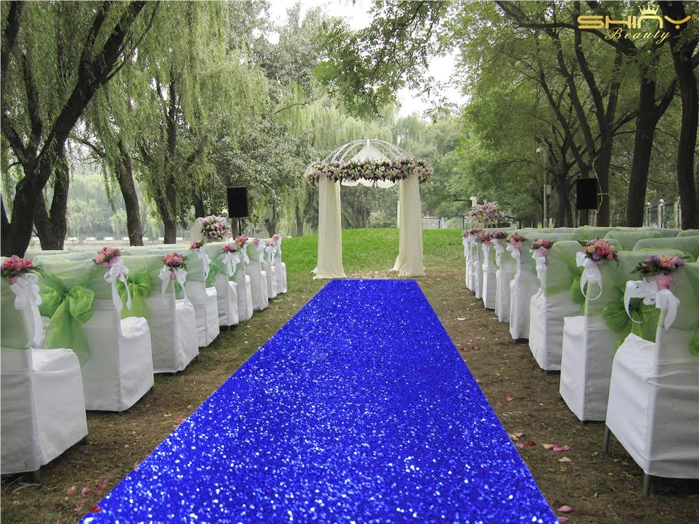 Azul QiangDa Alfombra De Boda Corredor De La Entrada De La Acera para Interior O Exterior Alfombra Delgada Rectangular Ceremonia Esencial Tamaño : 1m x 5m 