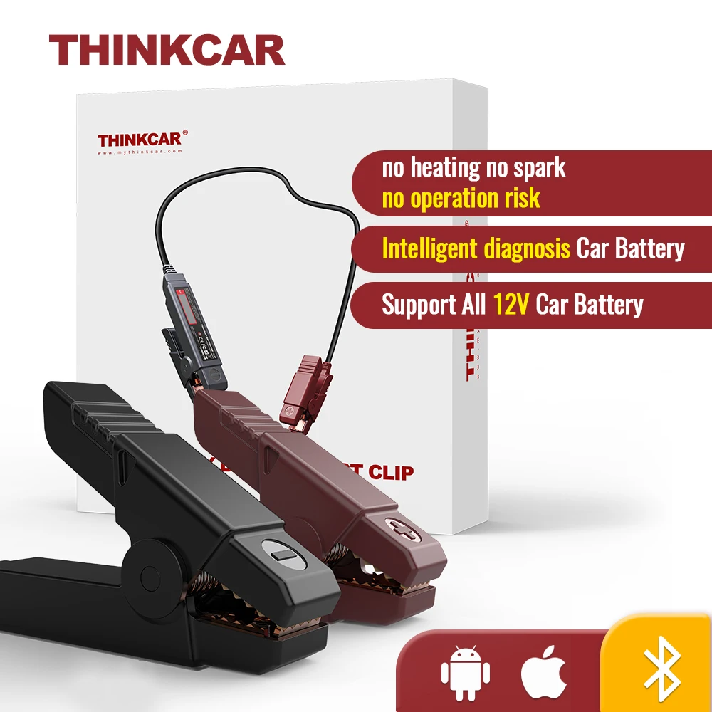 THINKCAR Thinkeasy тестер автомобильного аккумулятора анализатор заряда 12 В напряжения