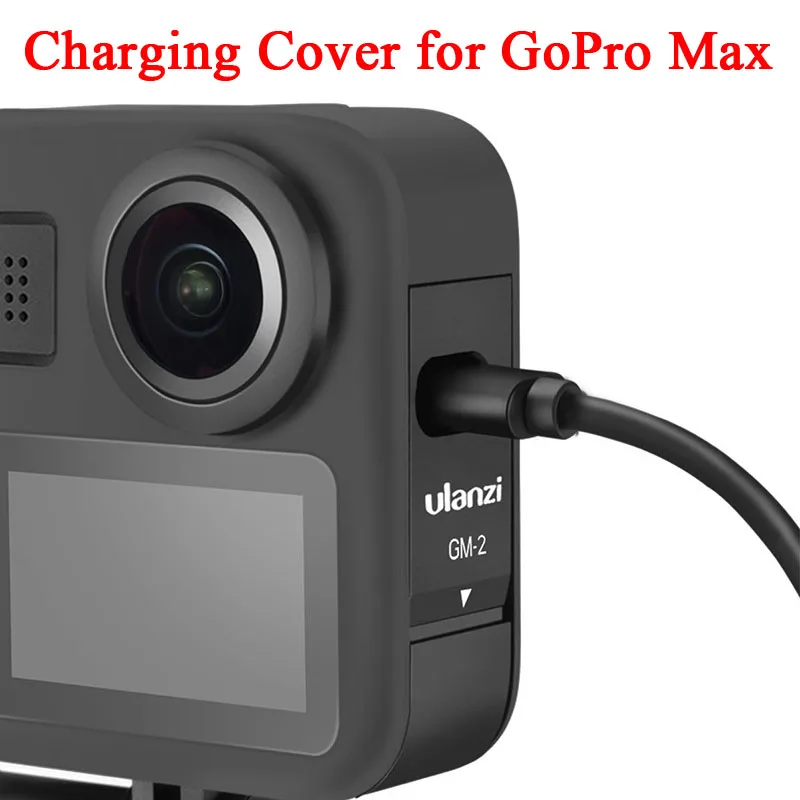 Чехол для зарядки gopro Max съемный чехол кабеля аккумулятора порт Type C аксессуары GoPro
