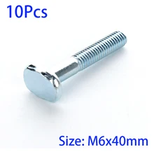 10 шт. m8x100мм Т-образная гайка раздвижные винты для 30 серий Торцовочные дорожки Т-образные Деревообрабатывающие инструменты 30 серий Т-образные дорожки