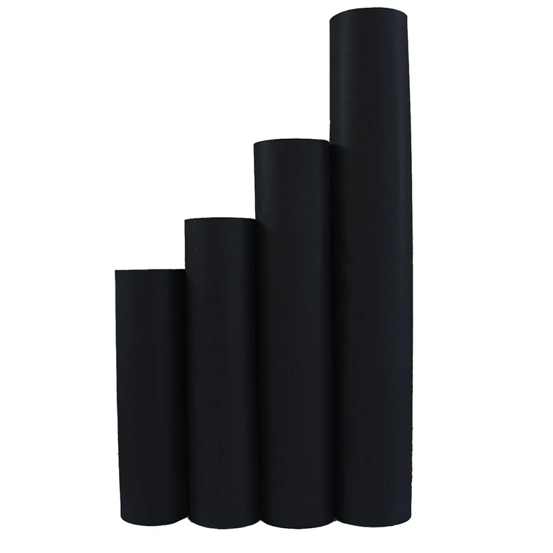 Classic Black Non-slip Carpet, Wedding Aisle Runner, Non-woven Fabric Decoration, Film Carpet, Funeral Event