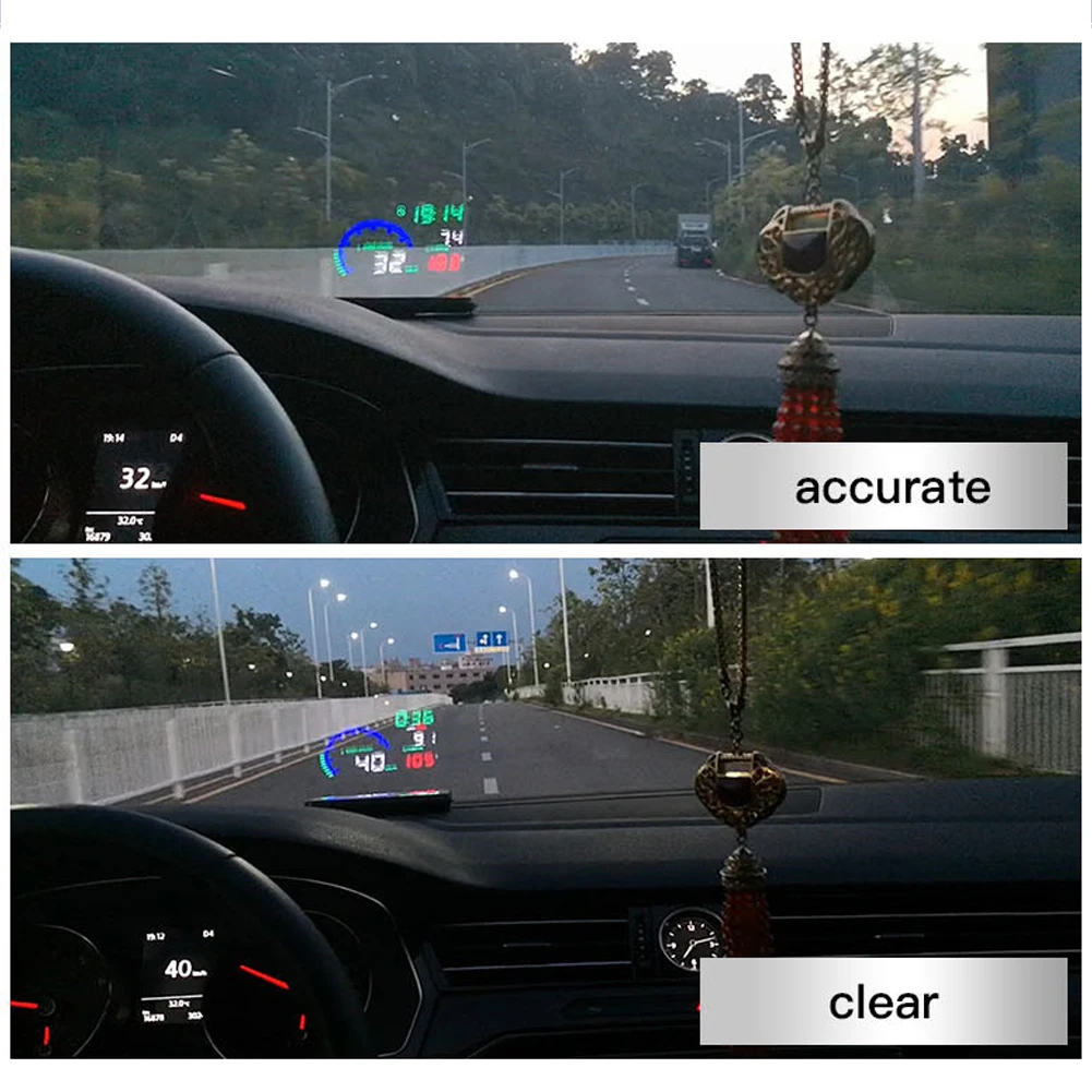 5.5in L8 HUD Head Up дисплей Автомобильный супер чистый светодиодный проектор для