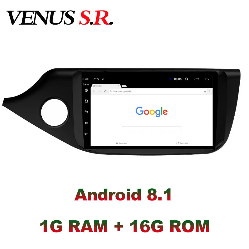 Best VenusSR Android 8.1 2.5D car dvd for KIA CEED multimedia headunit GPS gps navigation 2